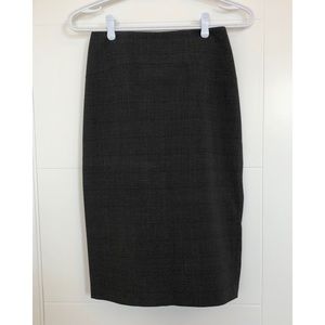 RW&CO 25” Plaid Pencil Skirt